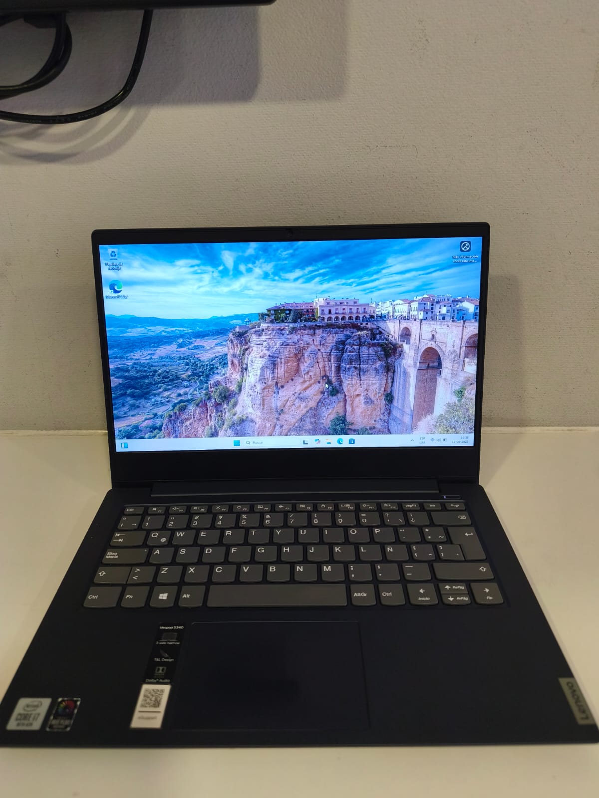 Notebook Lenovo Ideapad S340-14IIL i7 10ma 8gb RAM 512gb (Reacondicionado)