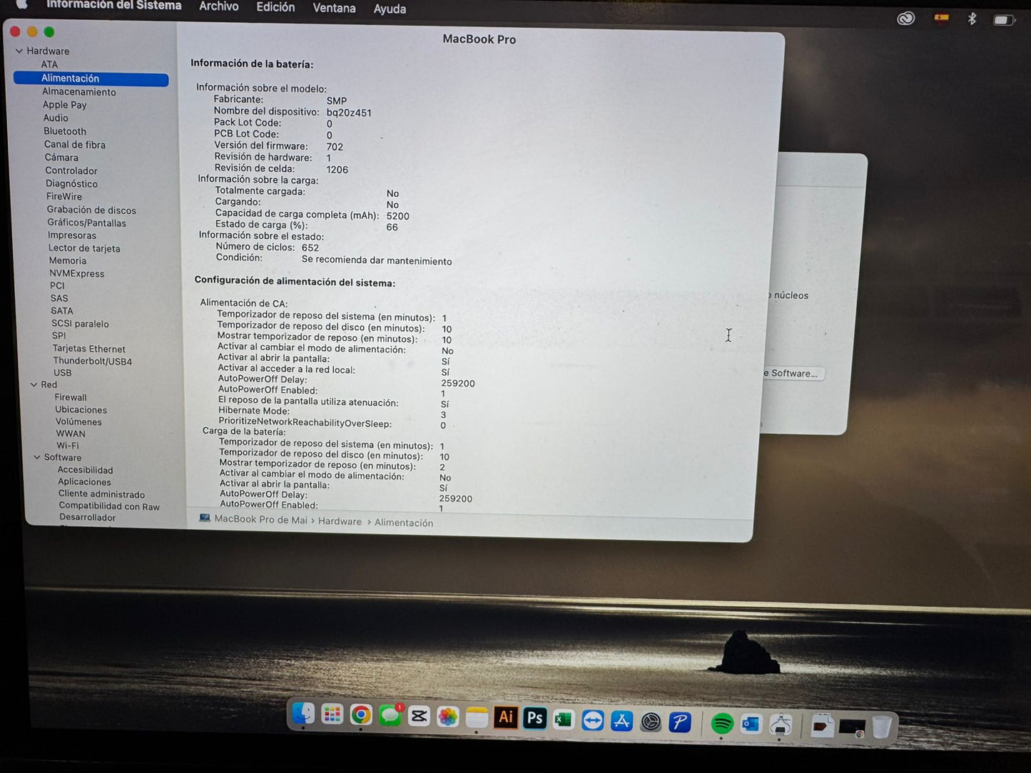 Macbook Pro 15 pulgadas 2014 i7 16gb ram 250gb (Reacondicionado)